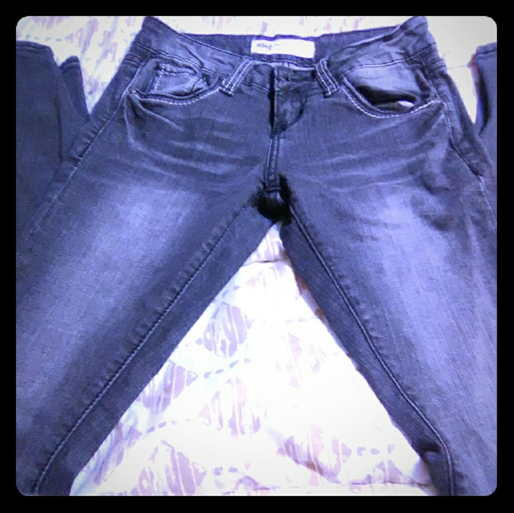 Girls Rsq Extreme Skinny Jeans, small juniors.